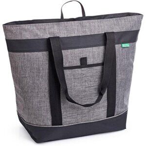 Insulated Cooler Bag (Charcoal) with HD Thermal Insulation - Premium